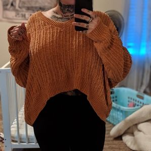 Burnt orange sweatshirt